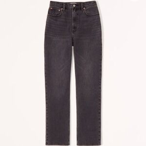 A&F 90s straight jeans